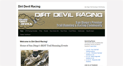 Desktop Screenshot of dirtdevilracing.com