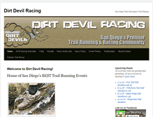 Tablet Screenshot of dirtdevilracing.com